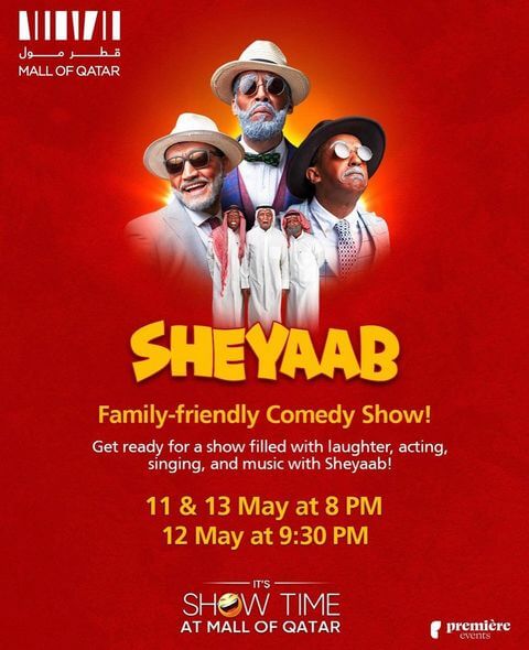 Join Sheyab, the Renowned Kuwaiti Band, for a Fun-Filled Performance at Mall of Qatar!